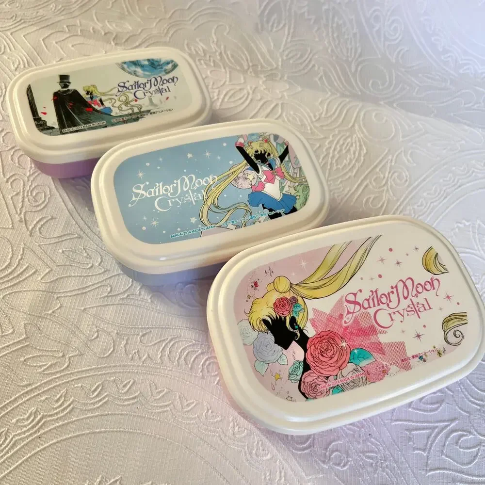 Sailor Moon Crystal nesting bento lunch box food storage containers pastel